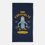 Cornholio's Gym-None-Beach-Towel-pigboom