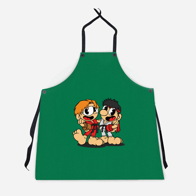 Fighterhead-Unisex-Kitchen-Apron-joerawks