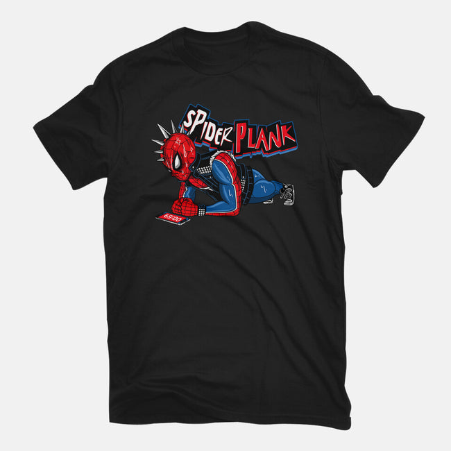 Spider Plank-Womens-Fitted-Tee-gaci