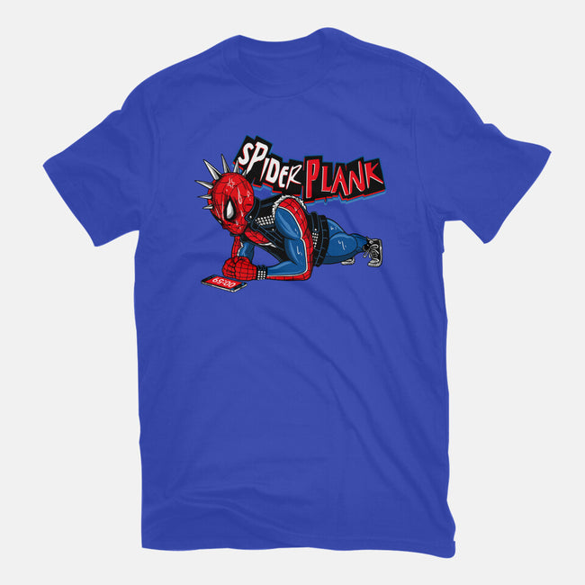 Spider Plank-Womens-Fitted-Tee-gaci