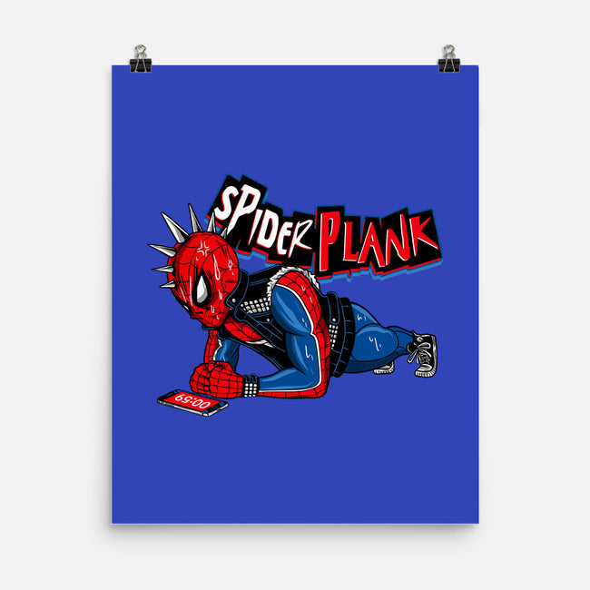 Spider Plank-None-Matte-Poster-gaci