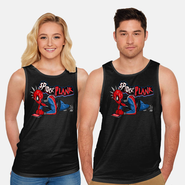 Spider Plank-Unisex-Basic-Tank-gaci