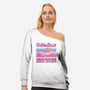 We're Going To The Real World-Womens-Off Shoulder-Sweatshirt-kg07