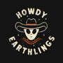 Howdy Earthlings-Womens-Fitted-Tee-zachterrelldraws