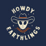 Howdy Earthlings-None-Fleece-Blanket-zachterrelldraws