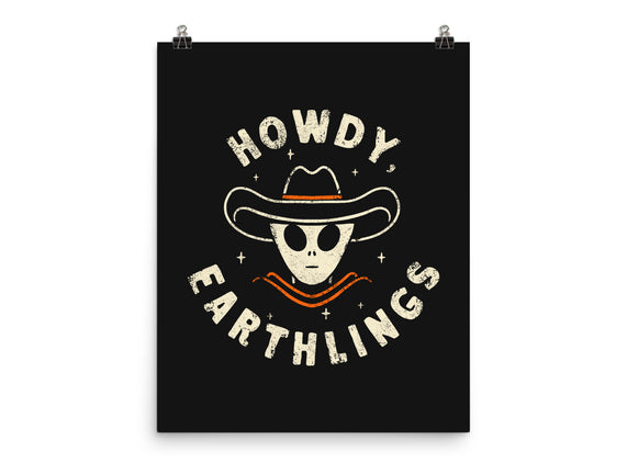 Howdy Earthlings