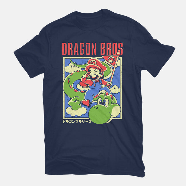 Dragon Bros-Womens-Fitted-Tee-estudiofitas