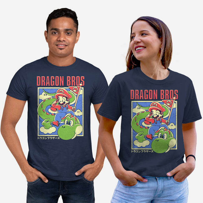 Dragon Bros-Unisex-Basic-Tee-estudiofitas