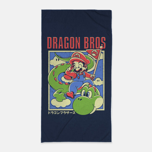 Dragon Bros-None-Beach-Towel-estudiofitas