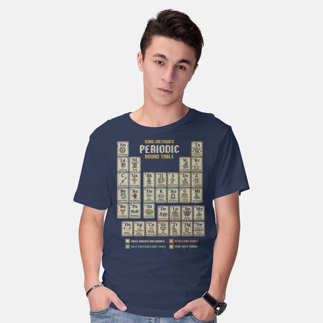 The Periodic Round Table-Mens-Basic-Tee-kg07