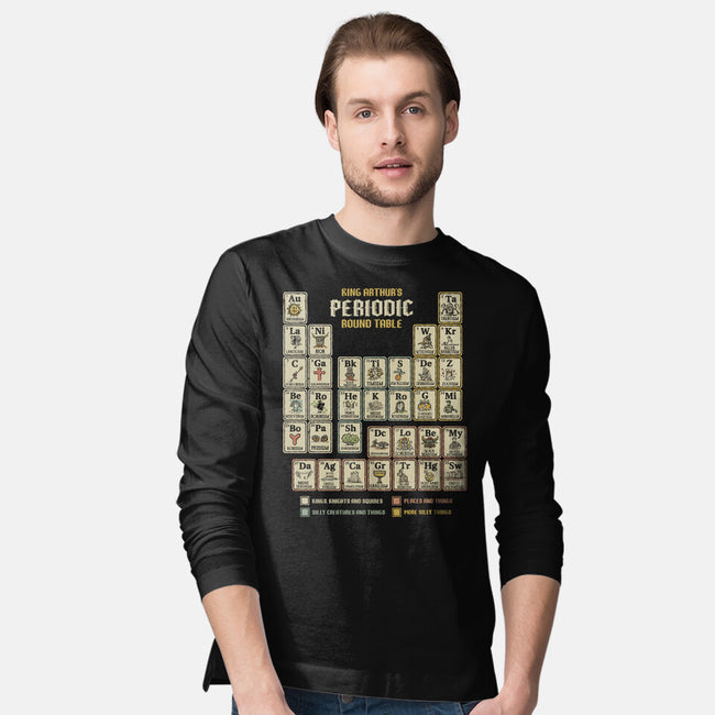 The Periodic Round Table-Mens-Long Sleeved-Tee-kg07