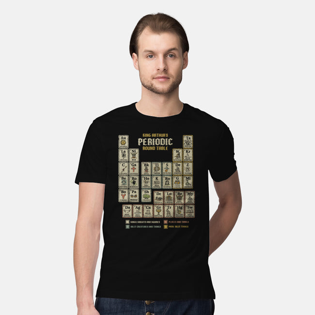 The Periodic Round Table-Mens-Premium-Tee-kg07