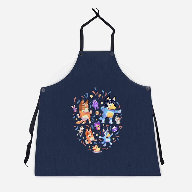 Dance Mode-Unisex-Kitchen-Apron-Geekydog