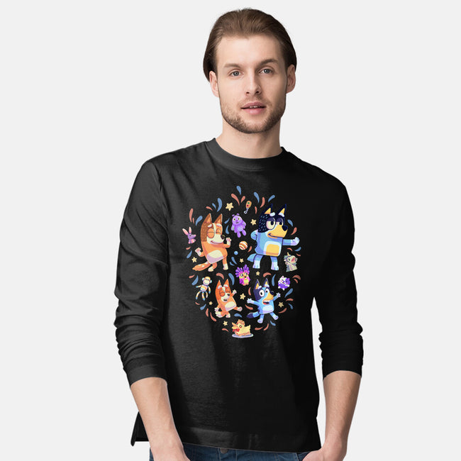 Dance Mode-Mens-Long Sleeved-Tee-Geekydog