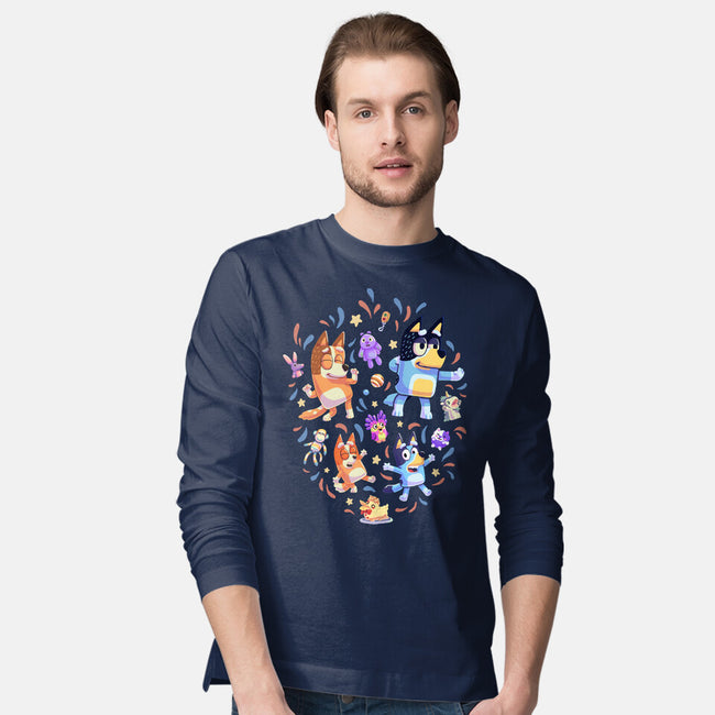 Dance Mode-Mens-Long Sleeved-Tee-Geekydog