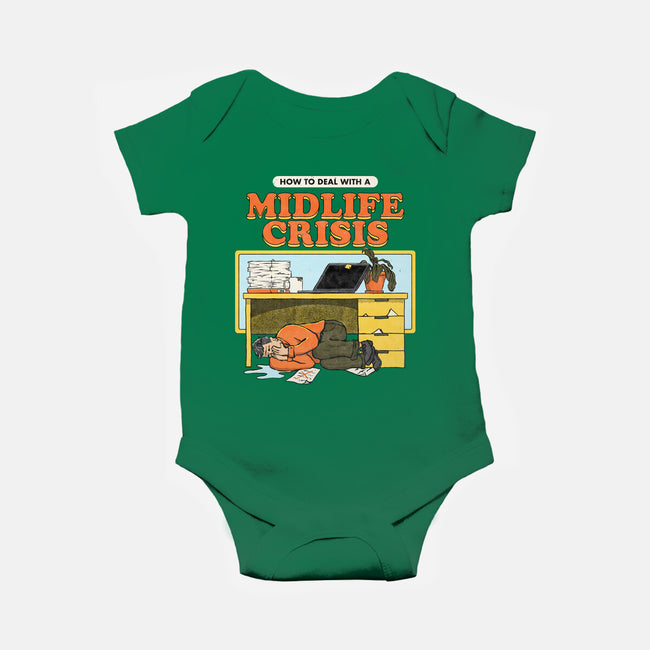 Midlife Crisis-Baby-Basic-Onesie-zawitees