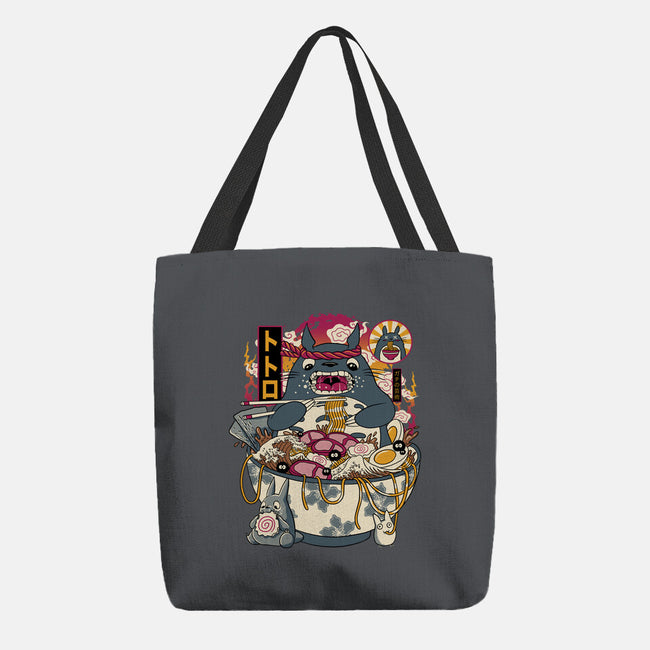 Ramen Totoro-None-Basic Tote-Bag-gaci