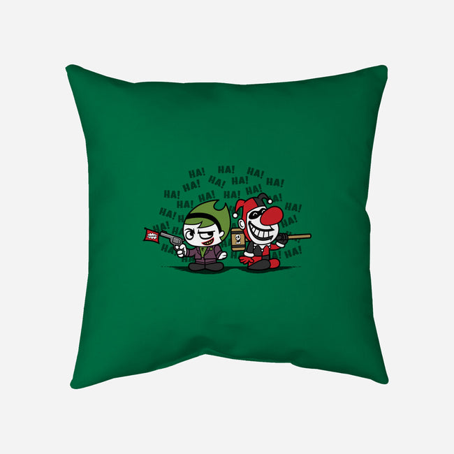 Clown Play-None-Removable Cover-Throw Pillow-pigboom