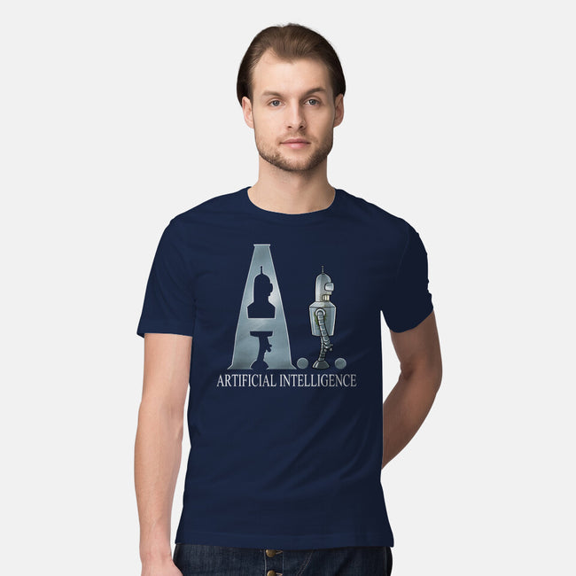 Artificial Intelligence-Mens-Premium-Tee-zascanauta