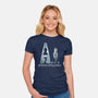 Artificial Intelligence-Womens-Fitted-Tee-zascanauta