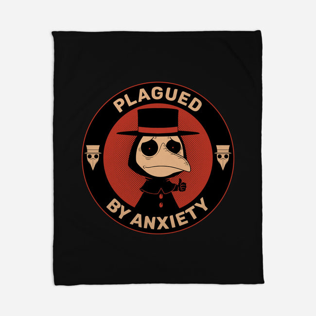 Plagued By Anxiety-None-Fleece-Blanket-danielmorris1993