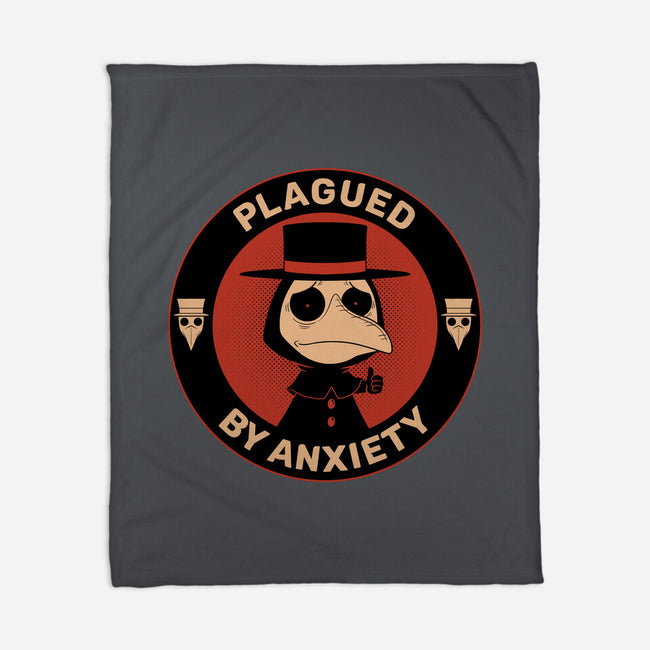 Plagued By Anxiety-None-Fleece-Blanket-danielmorris1993