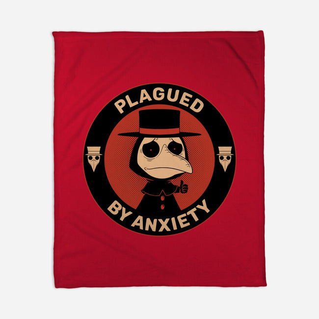 Plagued By Anxiety-None-Fleece-Blanket-danielmorris1993