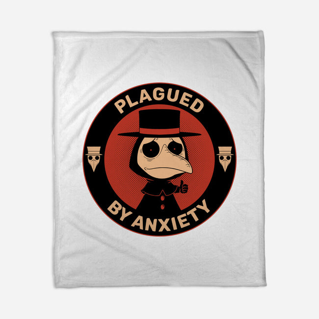 Plagued By Anxiety-None-Fleece-Blanket-danielmorris1993