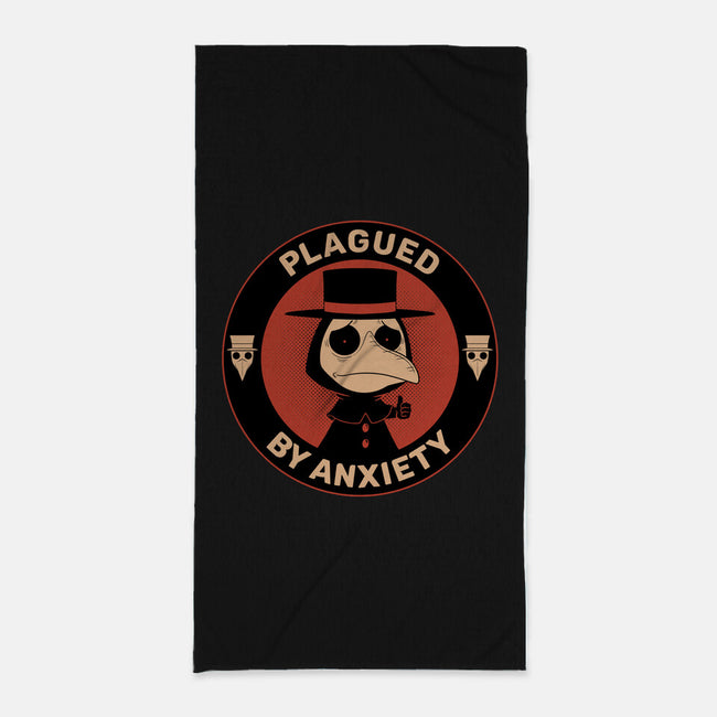 Plagued By Anxiety-None-Beach-Towel-danielmorris1993