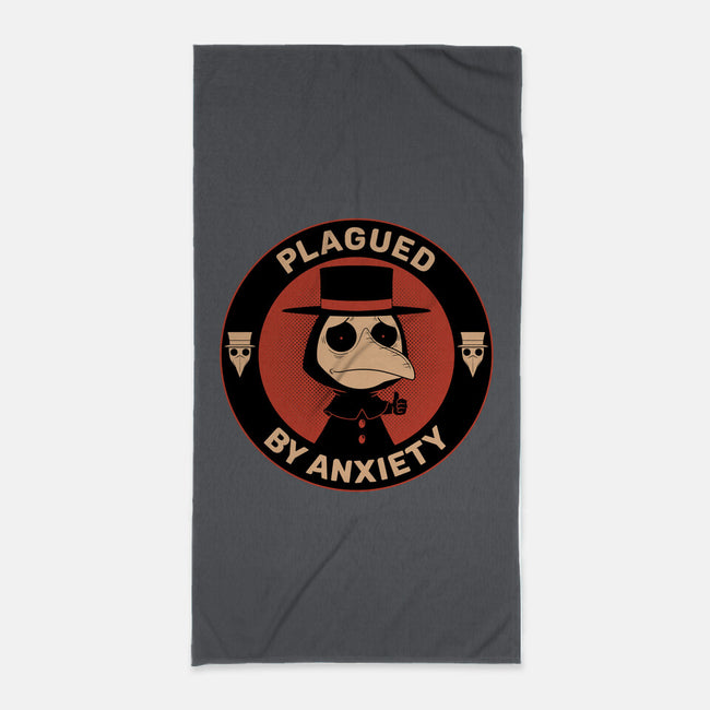 Plagued By Anxiety-None-Beach-Towel-danielmorris1993