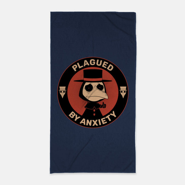 Plagued By Anxiety-None-Beach-Towel-danielmorris1993