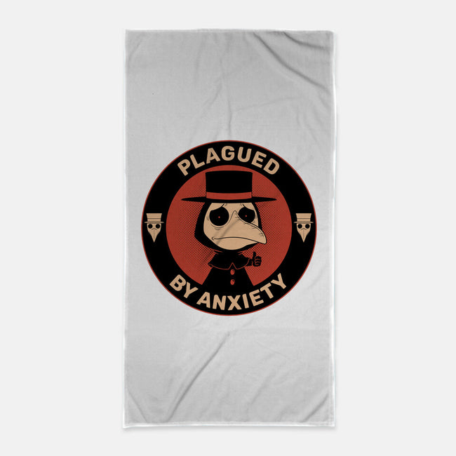 Plagued By Anxiety-None-Beach-Towel-danielmorris1993