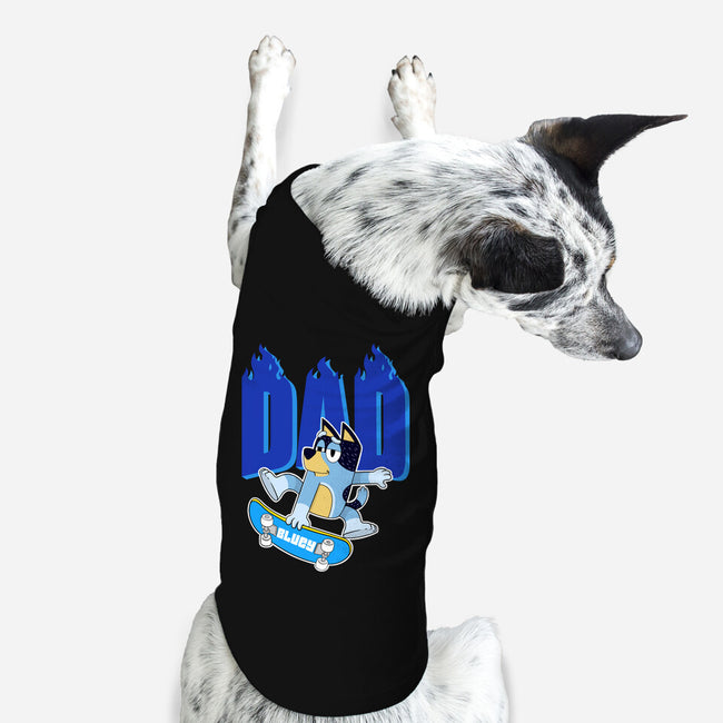 Cool Skater Dad-Dog-Basic-Pet Tank-Tri haryadi