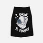 I Drink To Forget-Cat-Basic-Pet Tank-Freecheese