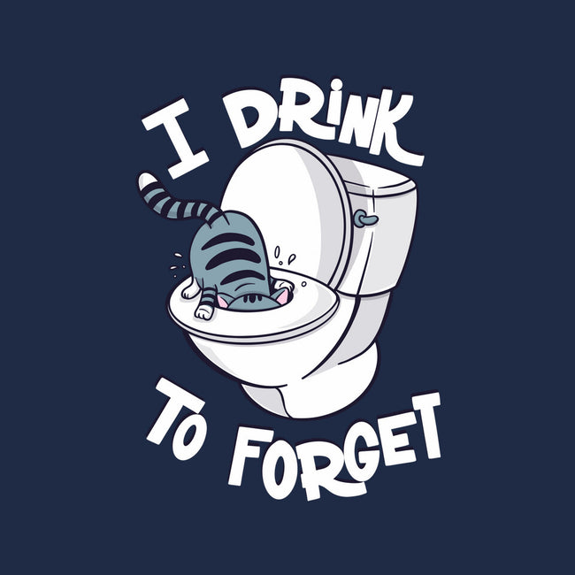 I Drink To Forget-Womens-Fitted-Tee-Freecheese