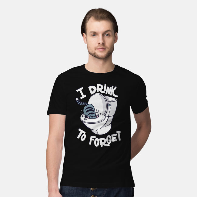 I Drink To Forget-Mens-Premium-Tee-Freecheese