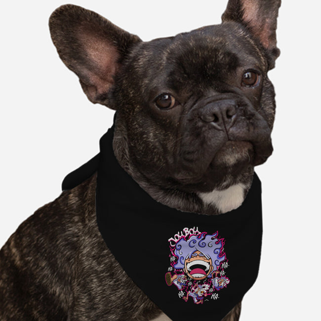 Gear 5 Sun God Nika-Dog-Bandana-Pet Collar-constantine2454