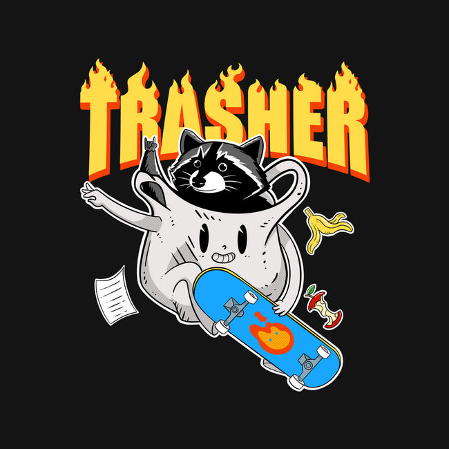 Trasher Panda-Youth-Crew Neck-Sweatshirt-Tri haryadi