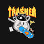 Trasher Panda-Womens-Off Shoulder-Tee-Tri haryadi