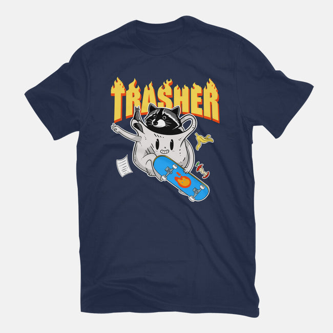 Trasher Panda-Mens-Premium-Tee-Tri haryadi