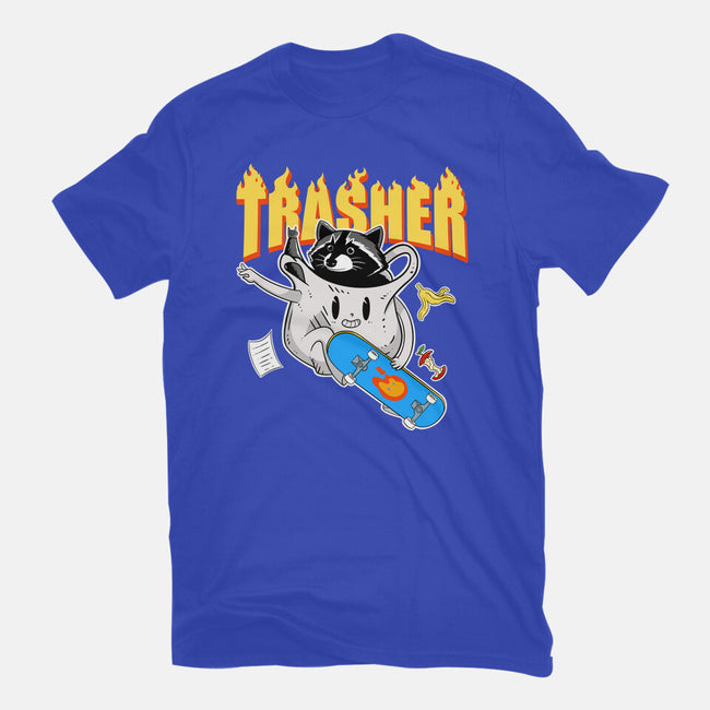 Trasher Panda-Mens-Heavyweight-Tee-Tri haryadi