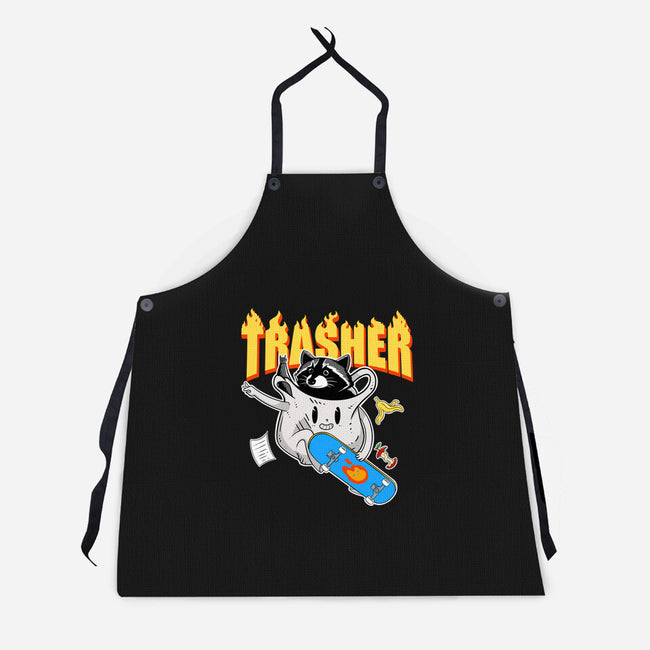 Trasher Panda-Unisex-Kitchen-Apron-Tri haryadi