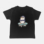 Stay Cool Funny Penguin-Baby-Basic-Tee-tobefonseca