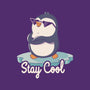 Stay Cool Funny Penguin-Unisex-Kitchen-Apron-tobefonseca