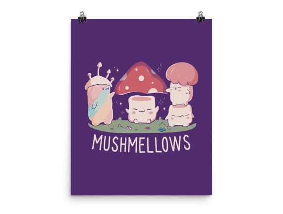 Mushmellows Kawaii Fungi