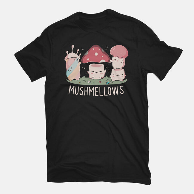 Mushmellows Kawaii Fungi-Youth-Basic-Tee-tobefonseca