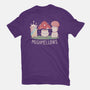 Mushmellows Kawaii Fungi-Womens-Basic-Tee-tobefonseca