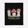 Mushmellows Kawaii Fungi-None-Fleece-Blanket-tobefonseca