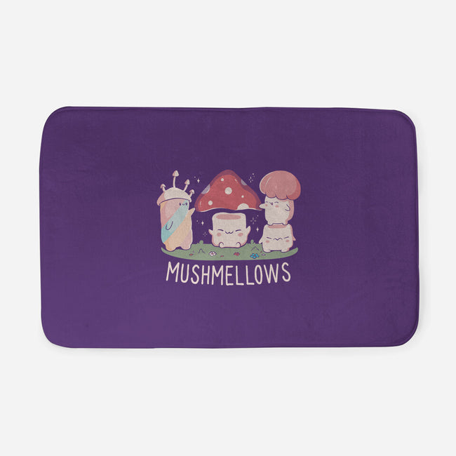 Mushmellows Kawaii Fungi-None-Memory Foam-Bath Mat-tobefonseca