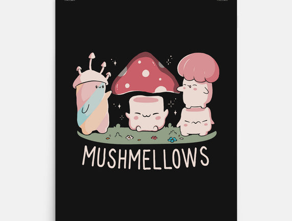 Mushmellows Kawaii Fungi